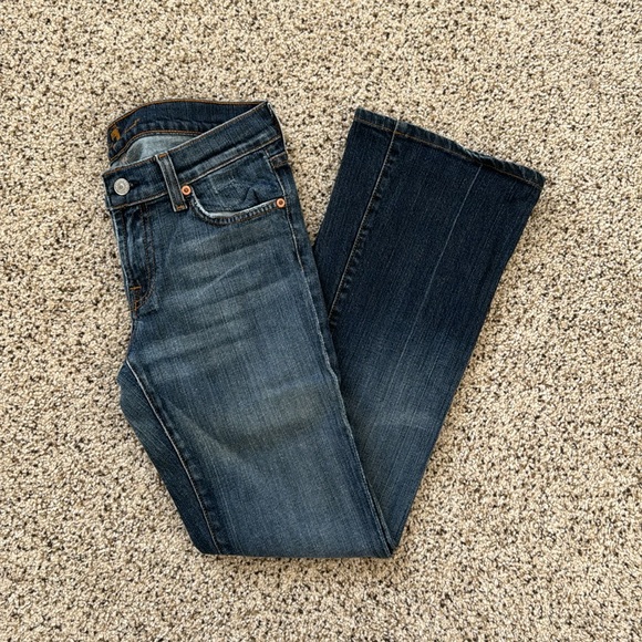 7 For All Mankind 27 bootcut denim jeans - Picture 2 of 3